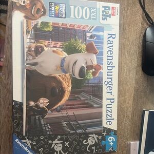 Ravensburger Blue-Accented Puzzle Featuring Animated Dog Characters